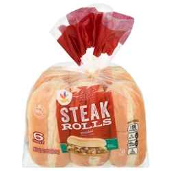 GIANT Steak Rolls - 6 ct