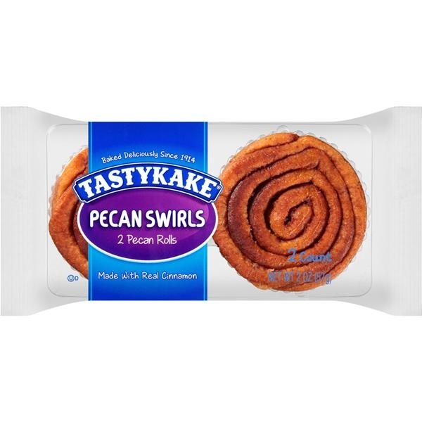 slide 1 of 1, Tastykake Pecan Swirls Pecan Rolls, 2 oz