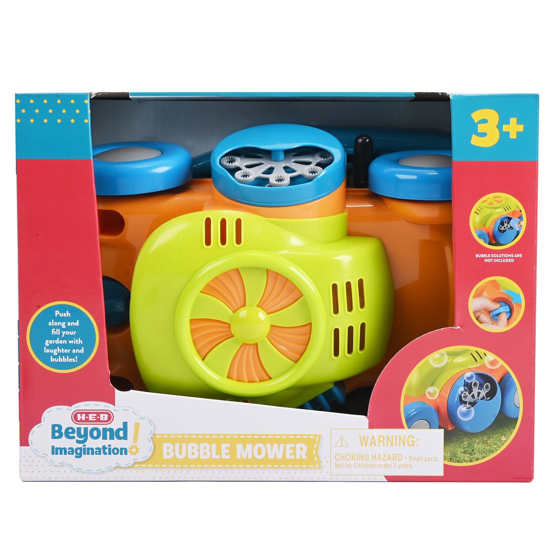 slide 1 of 1, H-E-B Beyond Imagination! Bubble Mower, 1 ct