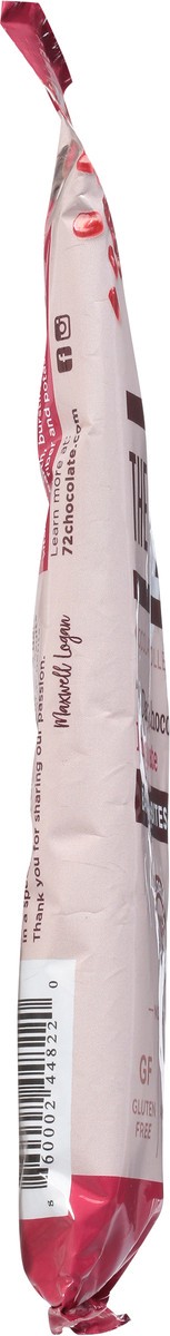 slide 4 of 13, The 72 Chocolate Collection 72% Dark Chocolate Pomegranate Baobab Bites 1.5 oz, 1.5 oz