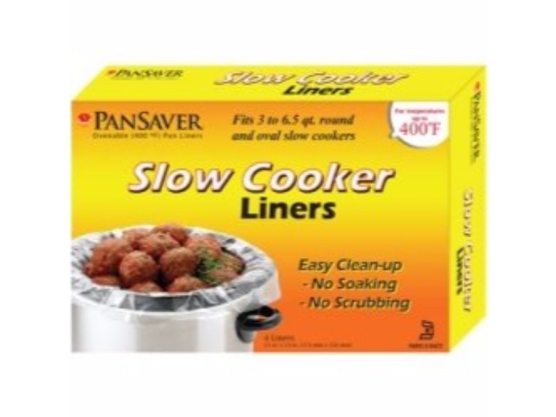slide 1 of 1, Pansaver Slow Cooker Liner, 4 ct