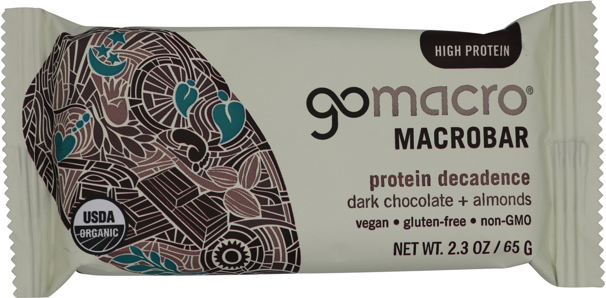 slide 1 of 1, GoMacro Go Macro Protein Decadence, 2.3 oz