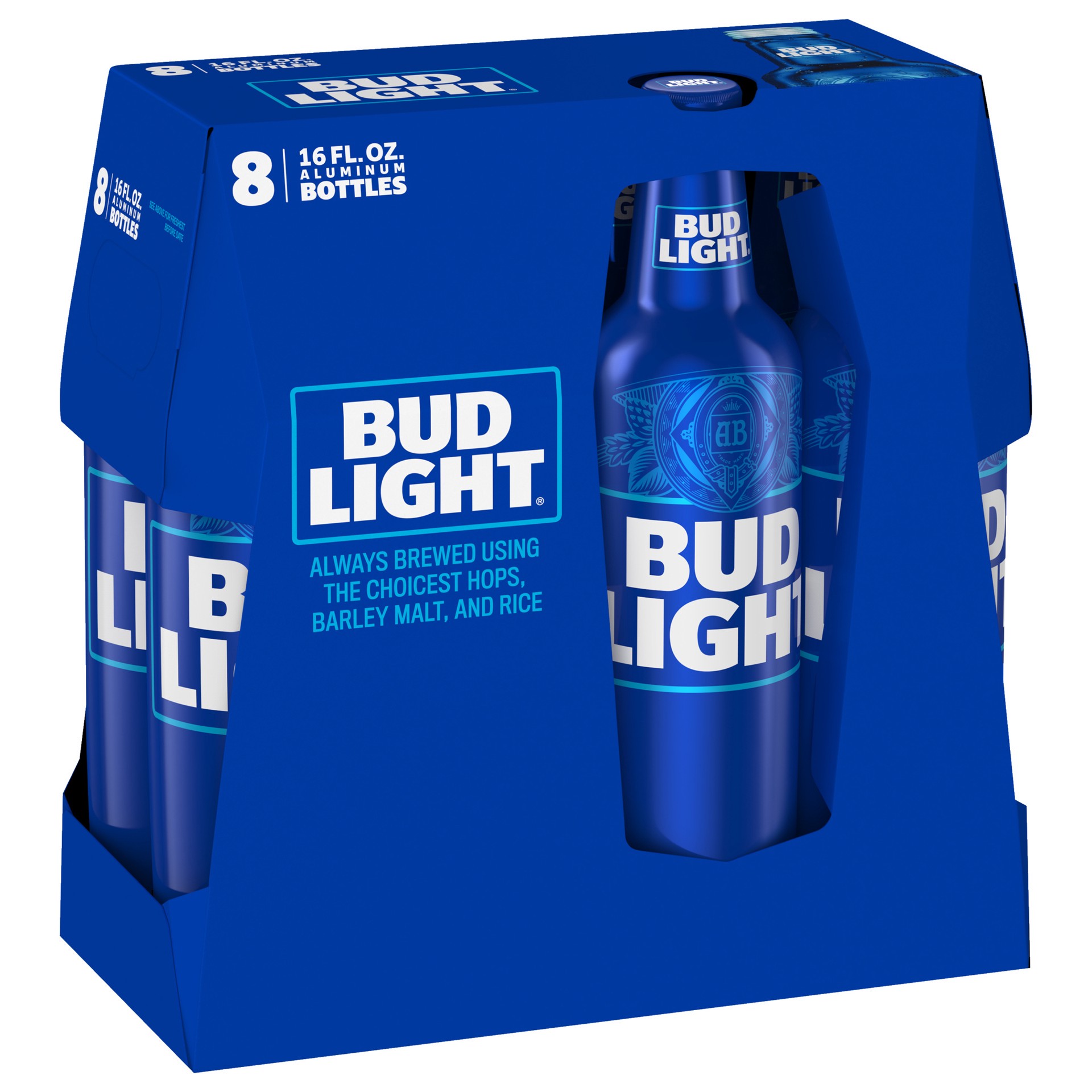 slide 5 of 8, Bud Light Beer, 8 ct; 16 oz