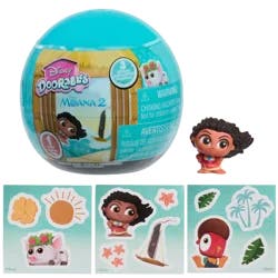 Disney Doorables Moana 2 Movie Blind Capsule, Collectible 1.5-inch mini toy figures