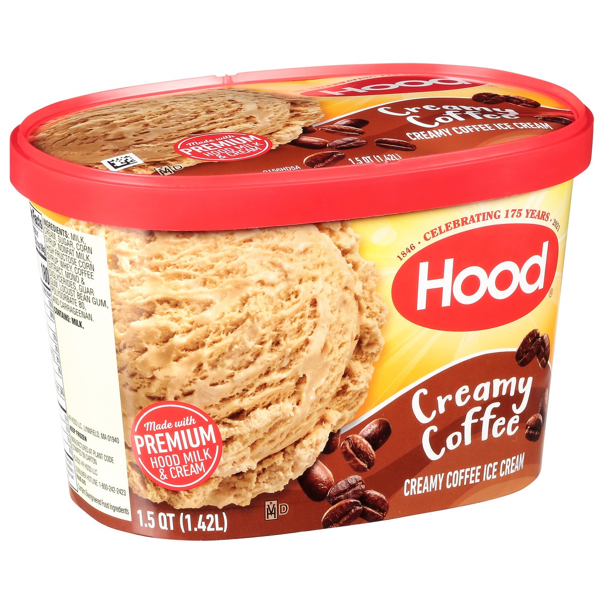 slide 9 of 11, Hood Creamy Coffee Ice Cream, 48 fl ozz