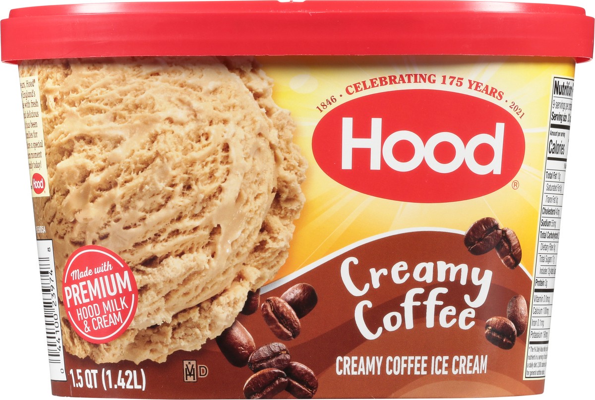 slide 6 of 11, Hood Creamy Coffee Ice Cream, 48 fl ozz