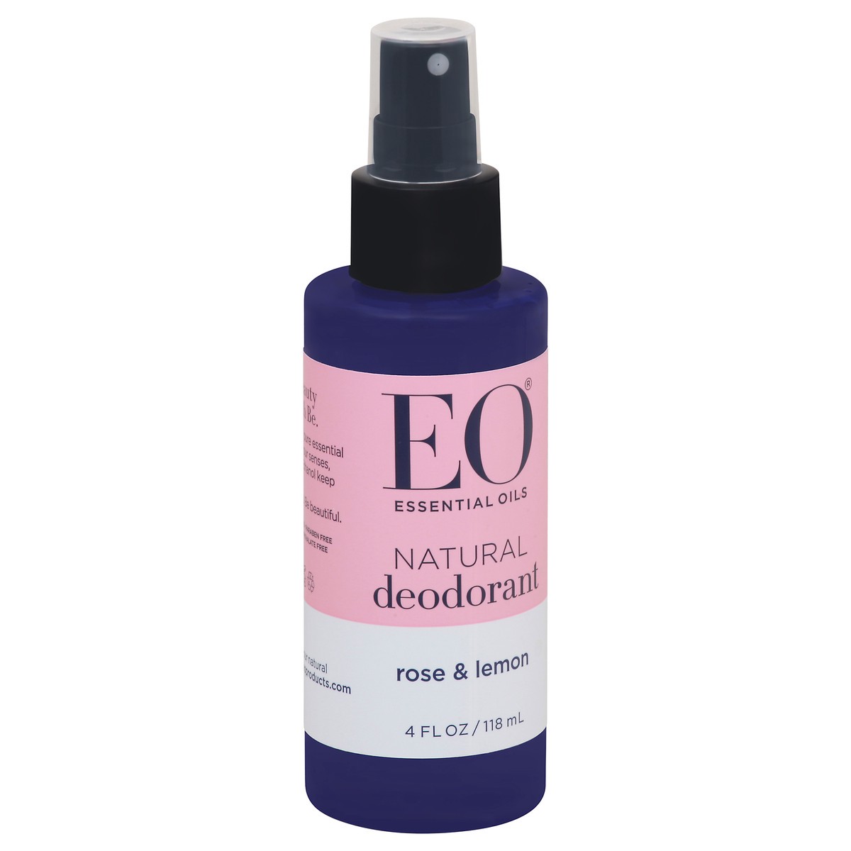 slide 7 of 11, EO Rose & Lemon Deodorant Spray, 4 oz