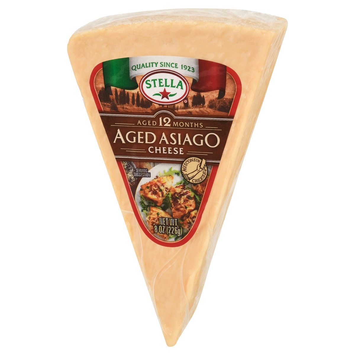 slide 6 of 11, Stella Aged Asiago Cheese 8 oz, 8 oz