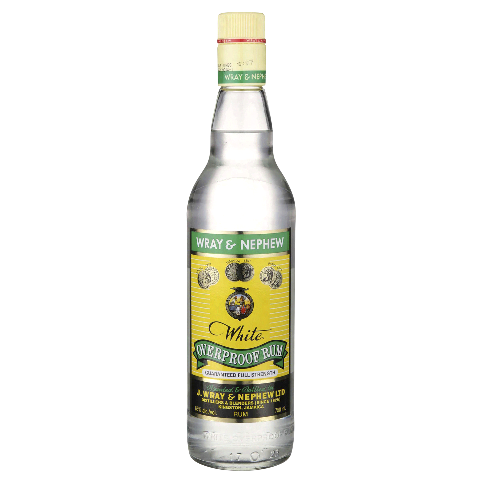 slide 1 of 1, Wray & Nephew White Jamaican Rum 126 Prf, 750 ml
