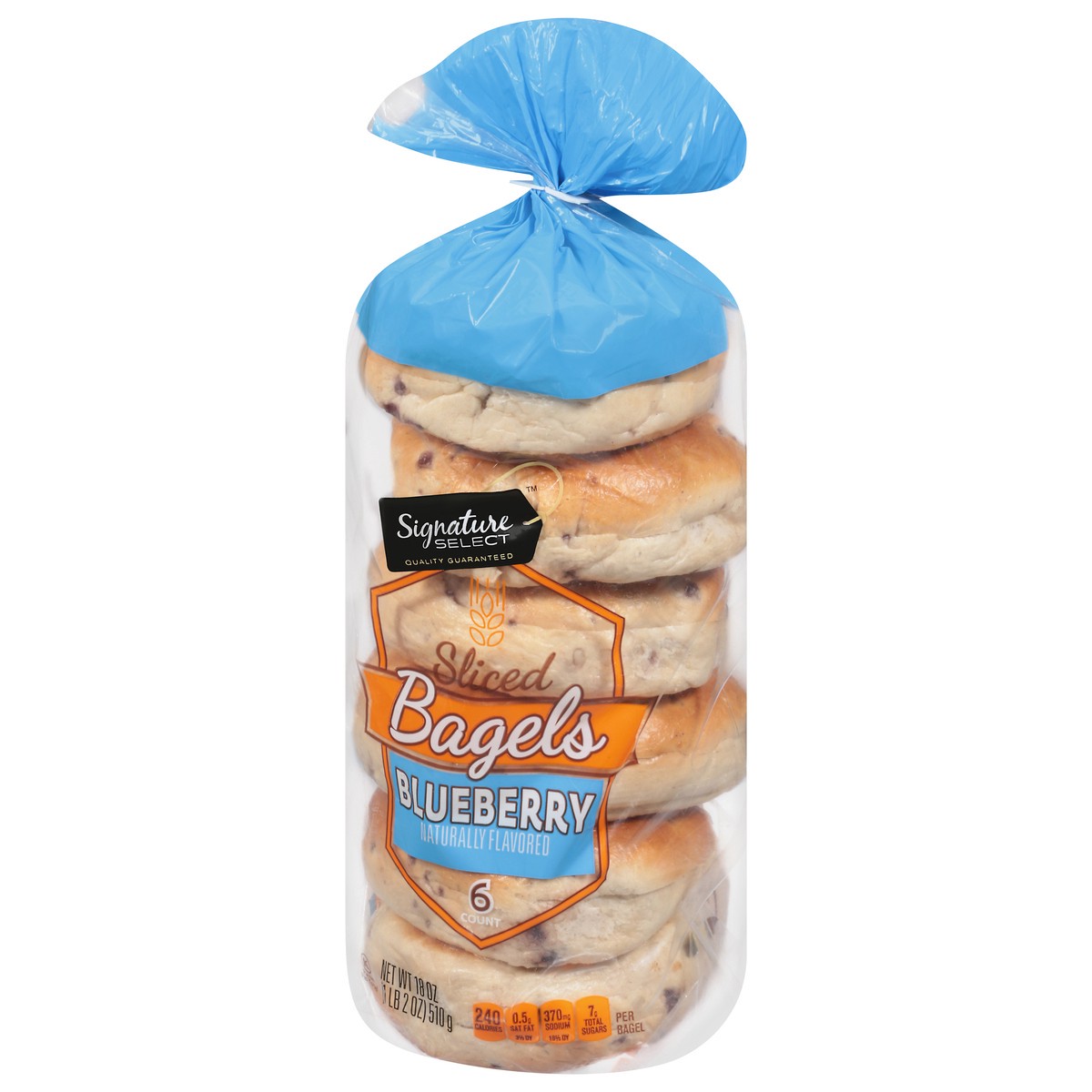 slide 3 of 11, Signature Select Bagels 18 oz,