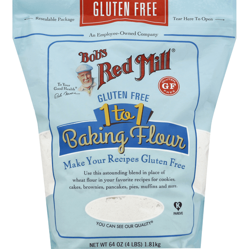 slide 2 of 2, Bob's Red Mill Gluten Free 1 To 1 Baking Flour, 64 oz