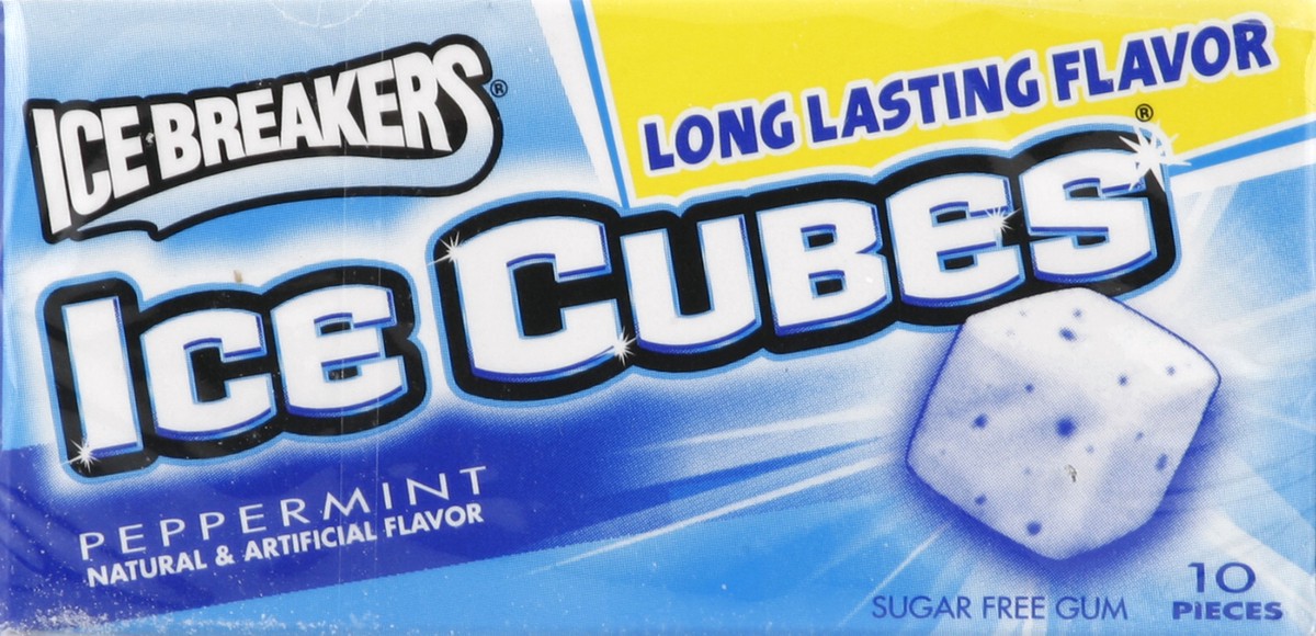 slide 5 of 6, Ice Breakers Gum, Sugar Free, Peppermint, 10 ct