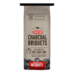 H-E-B Texas Mesquite Charcoal Ridge Briquets