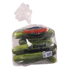 Bagged Cucumbers