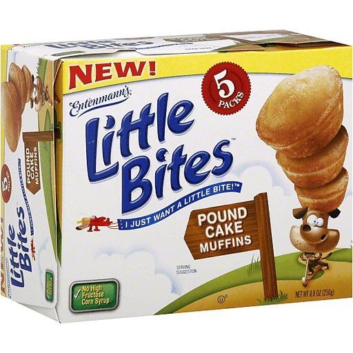 Entenmann's Little Bites, Pound Cake Muffins 8.25 oz Shipt