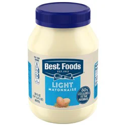 Best Foods Mayonnaise Light Mayo, 30 oz
