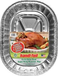 Handi-foil Extra Deep Oval Super King Roaster Pan 1 ea