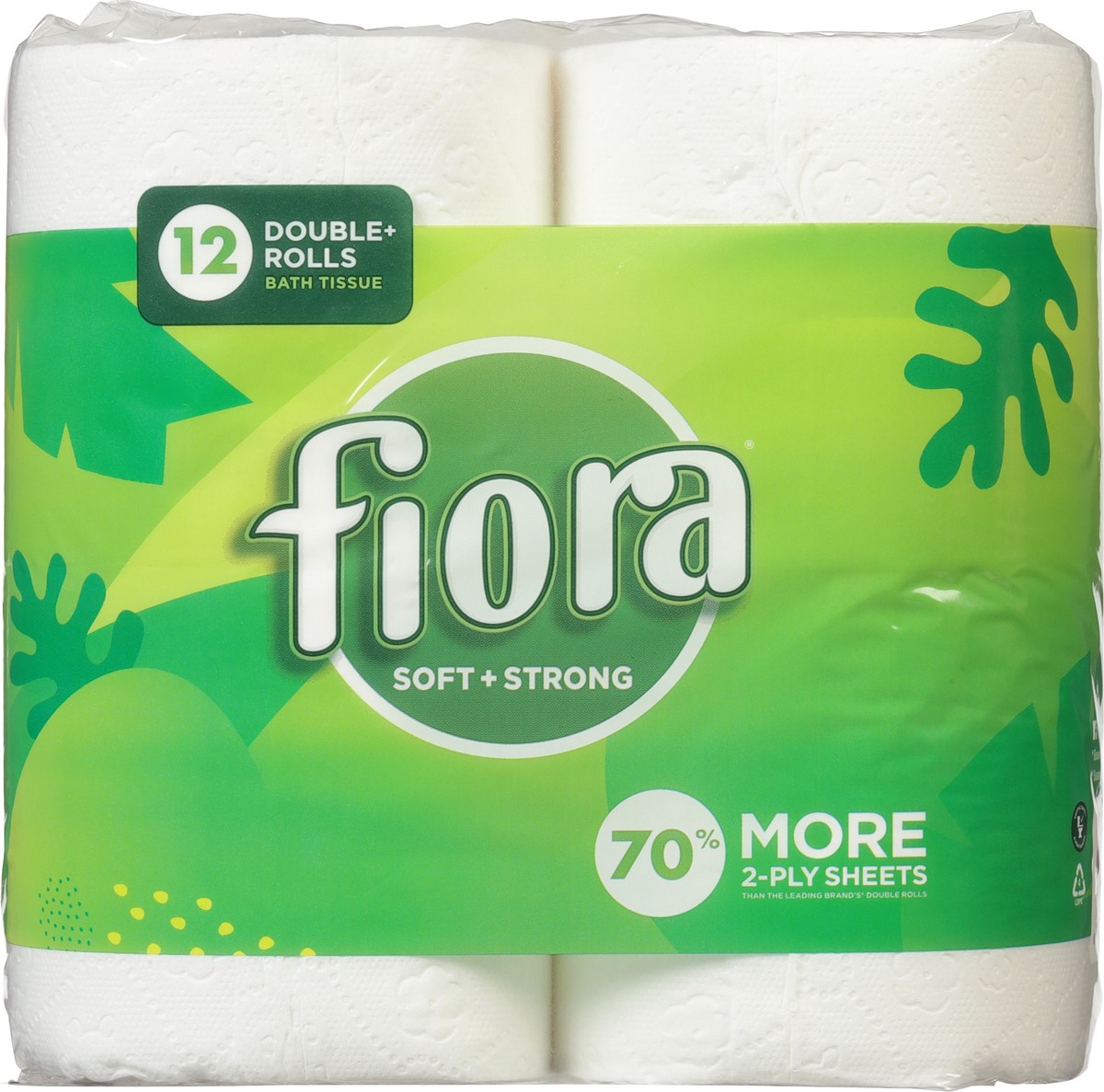 slide 9 of 9, Fiora Flora Bath Tissue, 12 ct