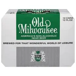 Old Milwaukee Non-Alcoholic Beer 12 - 12 fl oz Cans