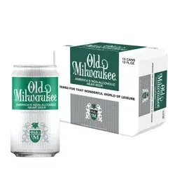 Old Milwaukee Non Alcoholic, 12 Pack, 12 fl oz Cans