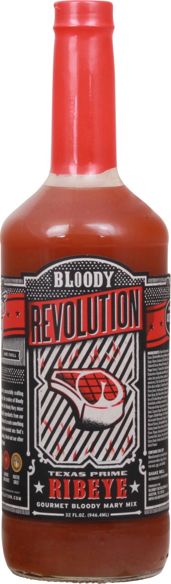 slide 2 of 14, Bloody Revolution Texas Prime Ribeye Gourmet Bloody Mary Mix 32 fl oz, 32 fl oz