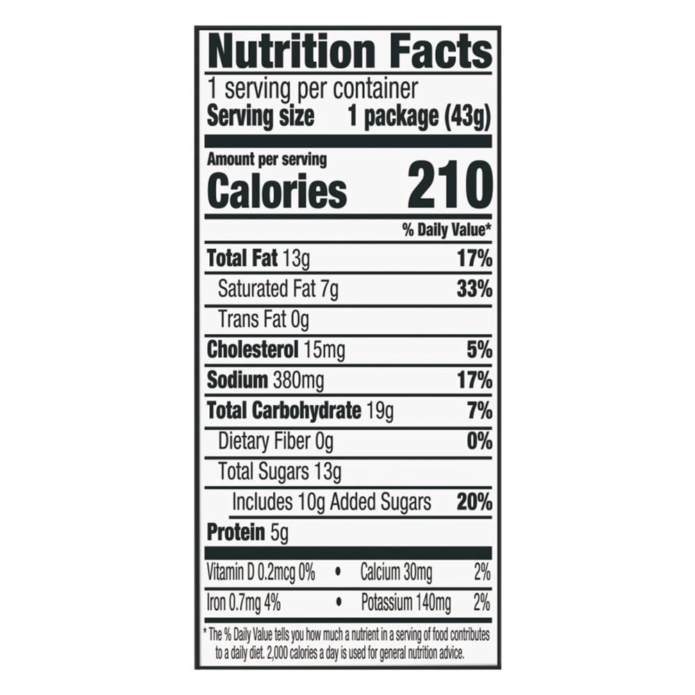 slide 2 of 2, Kroger® Smoked Salami Cheddar Cracker & Chocolate Snack Kit, 1.5 oz