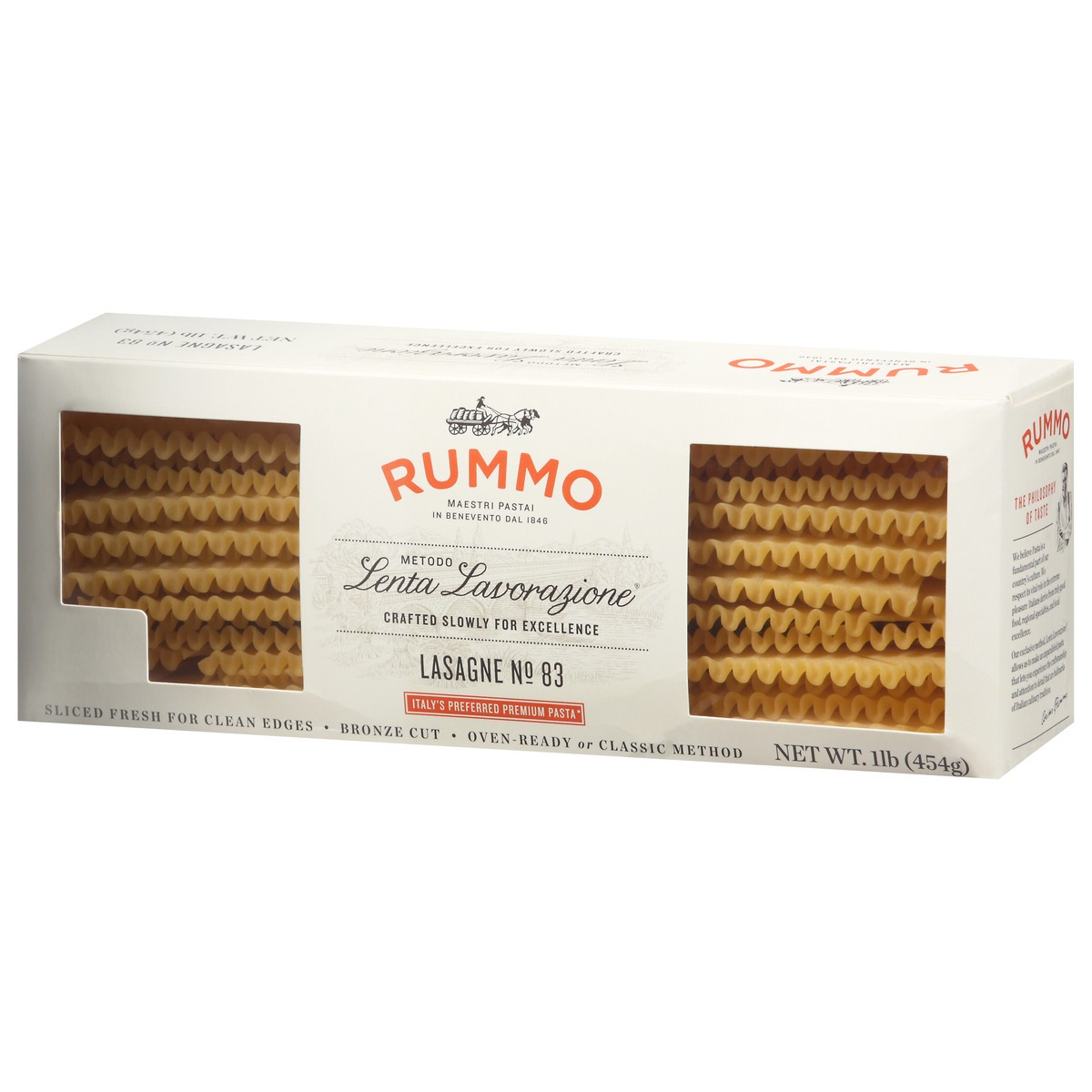 slide 12 of 13, Rummo Lasagna, 1 lb