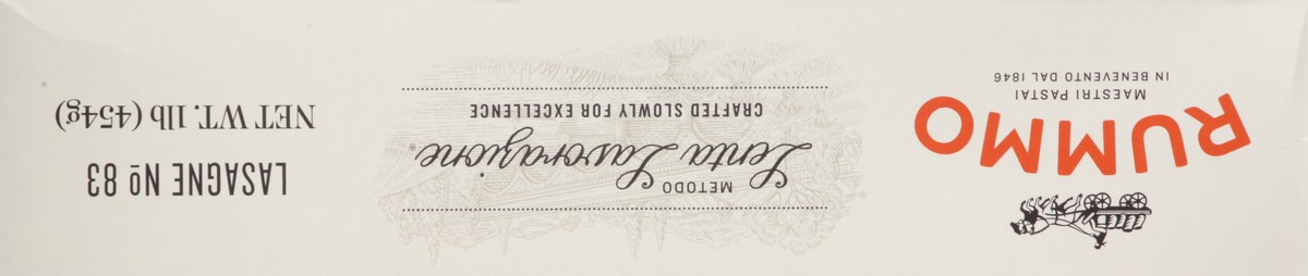 slide 5 of 13, Rummo Lasagna, 1 lb