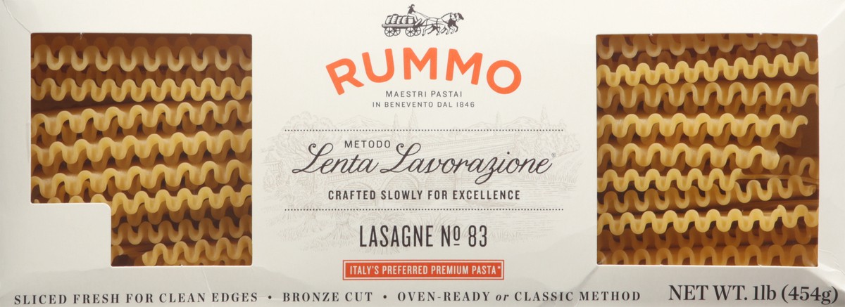 slide 2 of 13, Rummo Lasagna, 1 lb