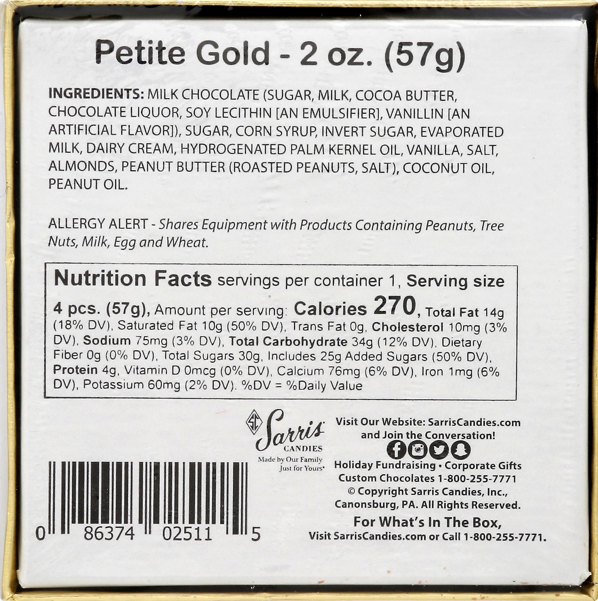 slide 9 of 9, Sarris Candies Petite Gold Candies 2 oz, 2 oz