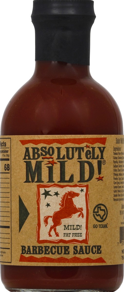 slide 1 of 2, Absolutely Mild! Barbecue Sauce 19.4 oz, 19.4 oz