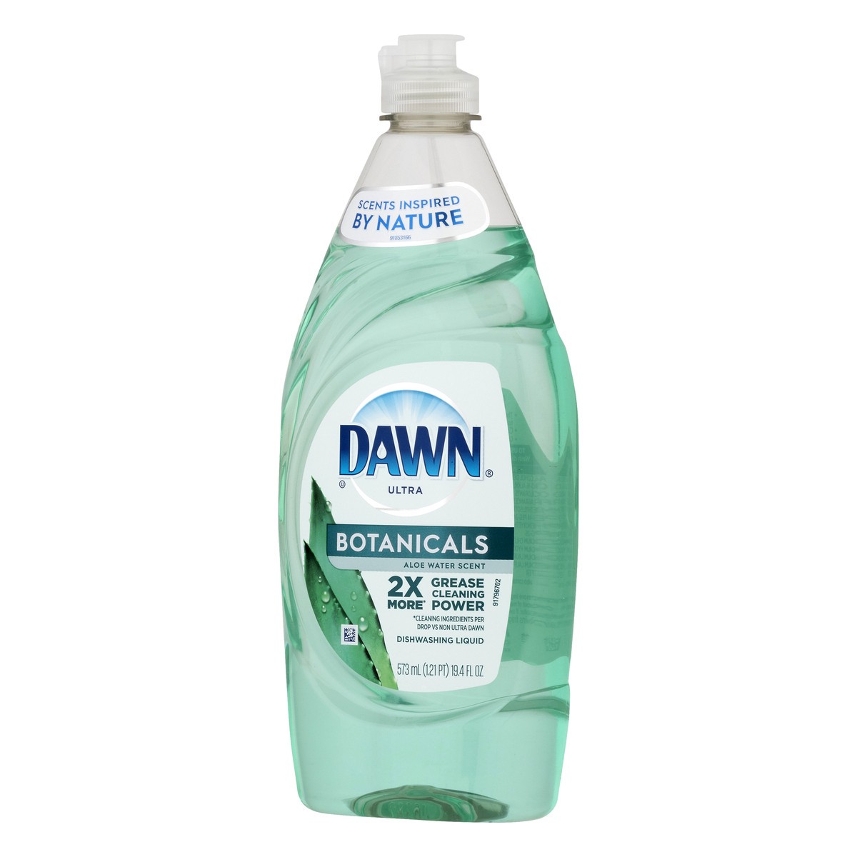 slide 3 of 9, Dawn Botanicals Aloe Water Scent Dishwashing Liquid 573.0 ml, 19.4 fl oz