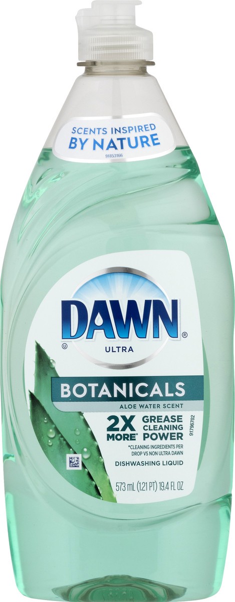 slide 6 of 9, Dawn Botanicals Aloe Water Scent Dishwashing Liquid 573.0 ml, 19.4 fl oz