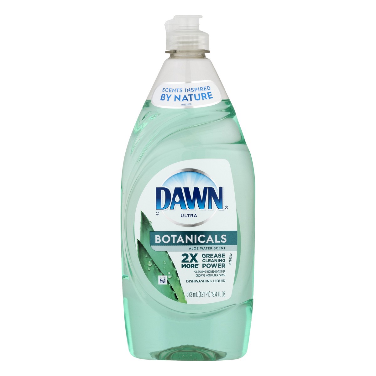 slide 1 of 9, Dawn Botanicals Aloe Water Scent Dishwashing Liquid 573.0 ml, 19.4 fl oz