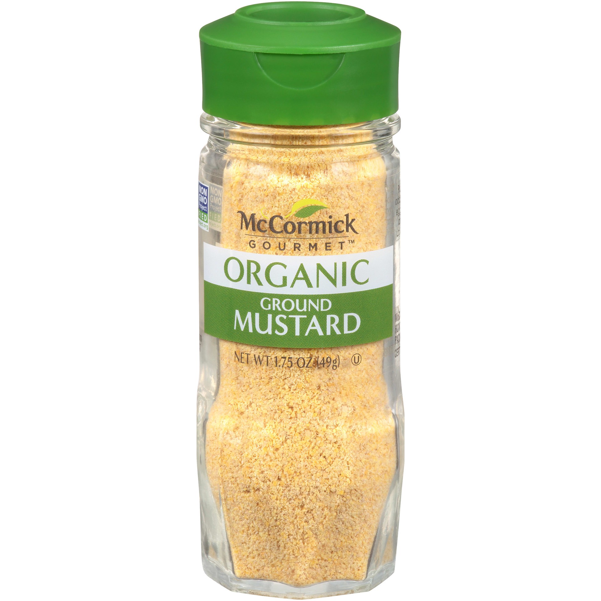 slide 1 of 1, McCormick Gourmet Organic Ground Mustard, 1.75 oz, 1.75 oz