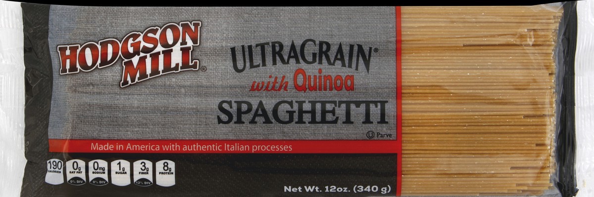 slide 5 of 5, Hodgson Mill Ultragrain Quinoa Spaghetti, 12 oz