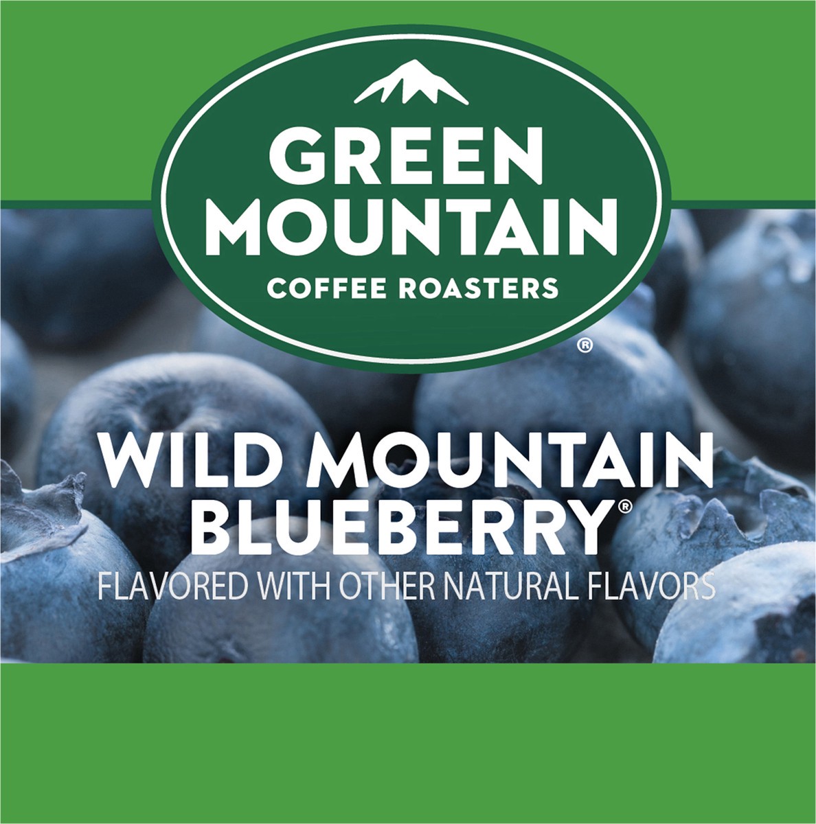 slide 3 of 10, Green Mountain Coffee Roasters Wild Mountain Blueberry Keurig Single-Serve K-Cup pods, Light Roast Coffee, 10 Count, 10 ct