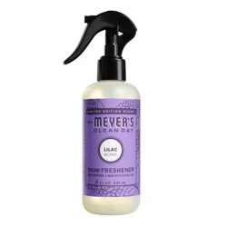 Mrs. Meyer's Clean Day Room Freshener, Lilac Scent, 8 Ounce Non-Aerosol Spray Bottle