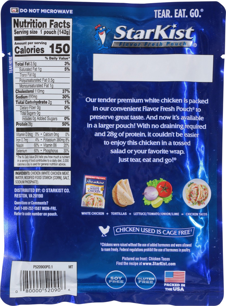 slide 11 of 12, Starkist Premium White Chicken, 5 oz