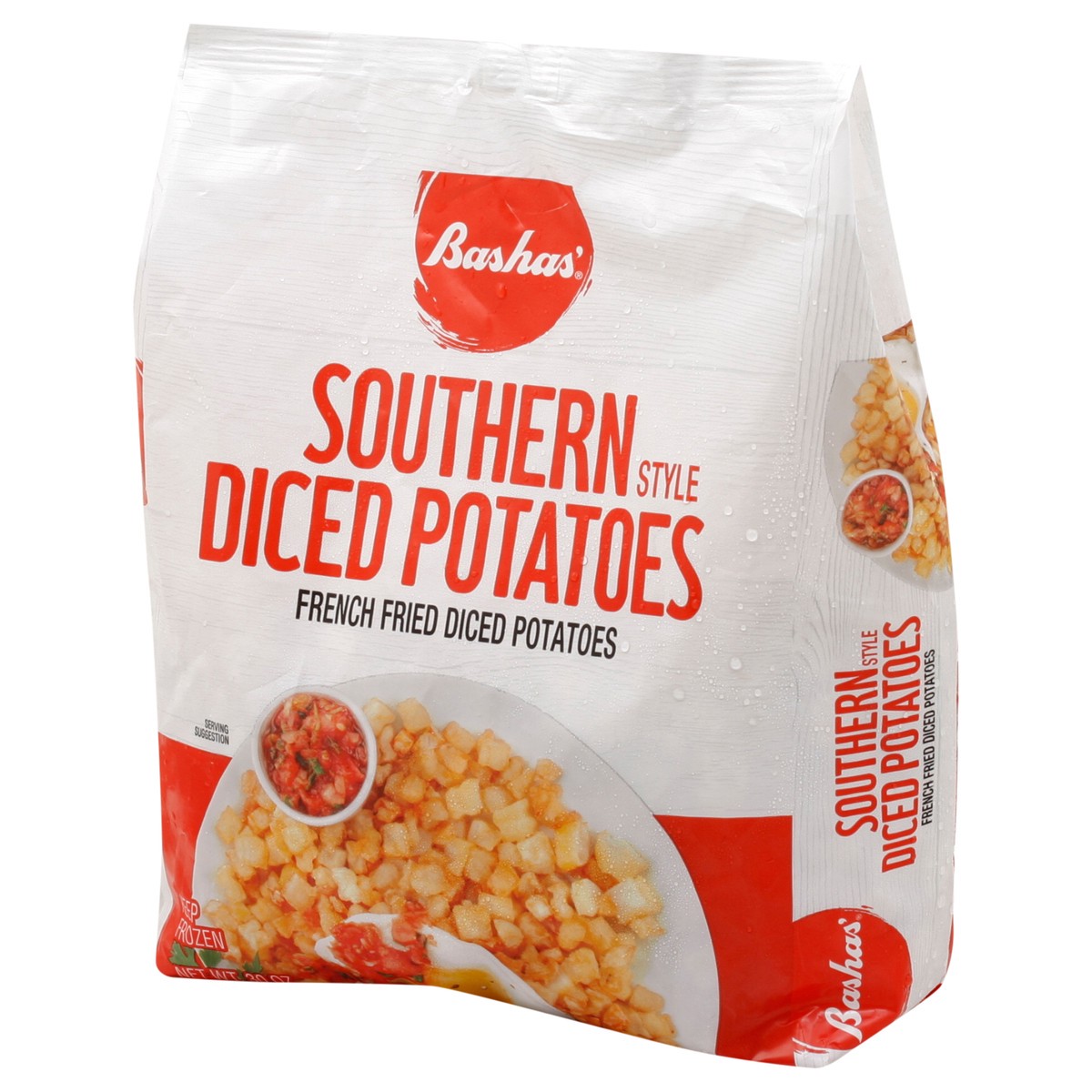 slide 4 of 4, Bashas Diced Hashbrowns, 30 oz