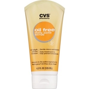 slide 1 of 1, CVS Health Oil-Free Daily Acne Scrub, 4.2 fl oz