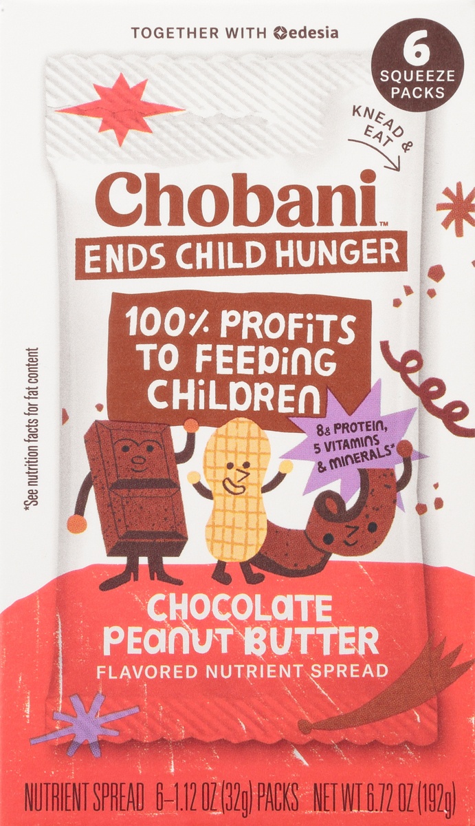 Chobani Nutrient Spread, Chocolate Peanut Butter Flavored 6 ct Shipt