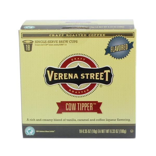 slide 1 of 1, Verena Street Coffee Verena Street Cow Tipper Single Cup Coffee Pods, 18 ct