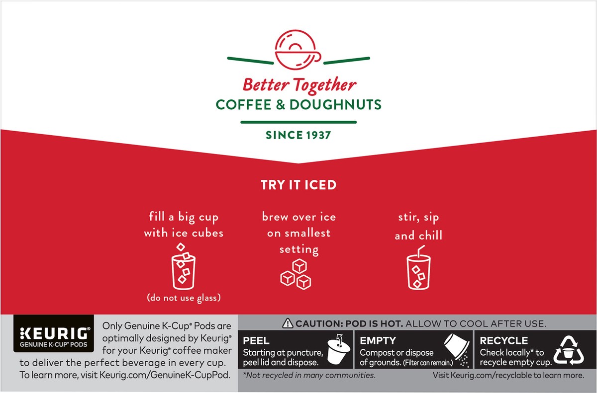 slide 7 of 10, Krispy Kreme Classic Keurig Single-Serve K-Cup Pods, Medium Roast Coffee, 10 Count, 10 ct