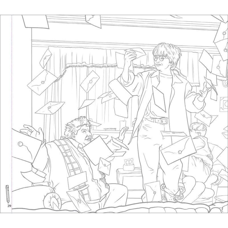 slide 5 of 5, READERLINK Harry Potter Paint With W, 1 ct