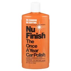 Nu Finish The Once A Year Car Polish bottle