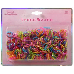 Trend Zone Brite No Snag Elastics Multicolor 500 PC