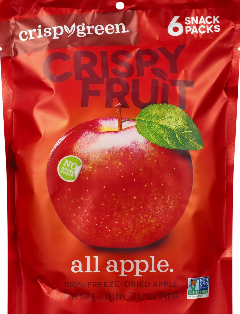 slide 1 of 9, Crispy Green Freeze Dried Apples, 2.16 oz