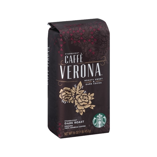 slide 1 of 2, Starbucks Caffè Verona Ground Coffee - 16 oz, 1 ct