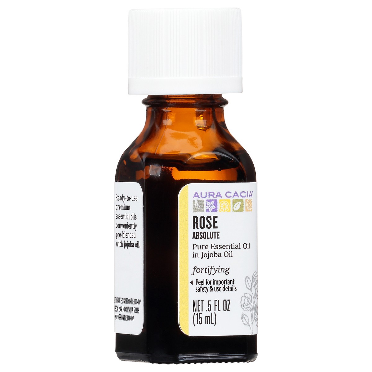 slide 5 of 9, Aura Cacia Rose Absolute In Jojoba Oil, 0.5 oz